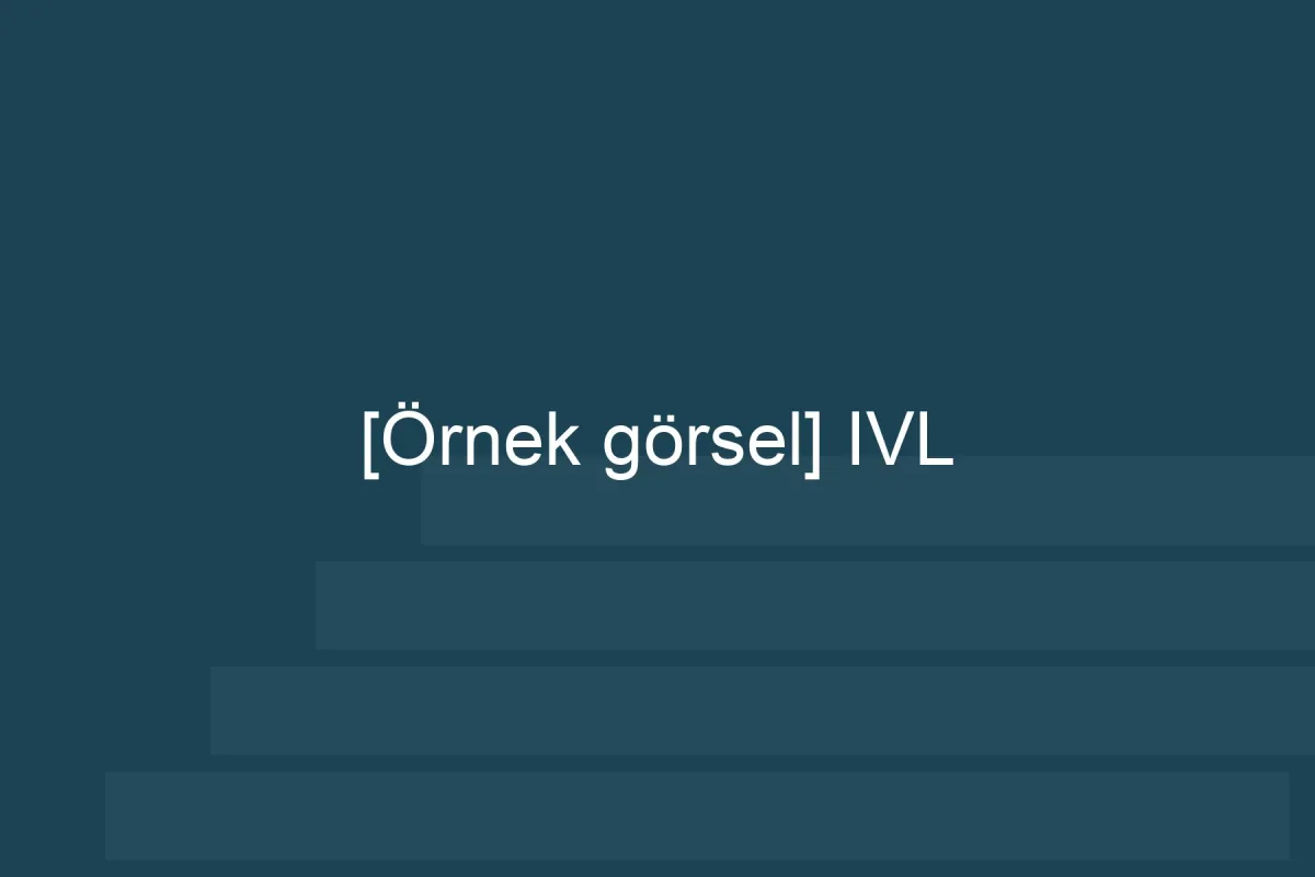 [Örnek içerik] [Örnek görsel] IVL görseli.